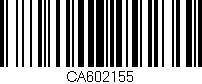 Código de barras (EAN, GTIN, SKU, ISBN): 'CA602155'