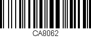 Código de barras (EAN, GTIN, SKU, ISBN): 'CA8062'