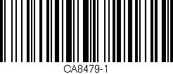 Código de barras (EAN, GTIN, SKU, ISBN): 'CA8479-1'