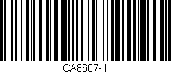 Código de barras (EAN, GTIN, SKU, ISBN): 'CA8607-1'