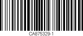 Código de barras (EAN, GTIN, SKU, ISBN): 'CA875329-1'