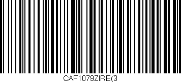 Código de barras (EAN, GTIN, SKU, ISBN): 'CAF1079ZIRE(3'