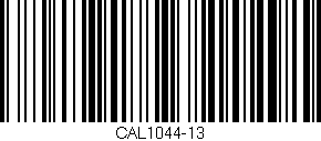 Código de barras (EAN, GTIN, SKU, ISBN): 'CAL1044-13'