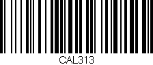Código de barras (EAN, GTIN, SKU, ISBN): 'CAL313'
