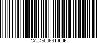 Código de barras (EAN, GTIN, SKU, ISBN): 'CAL45006619006'