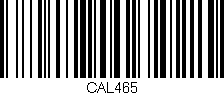 Código de barras (EAN, GTIN, SKU, ISBN): 'CAL465'