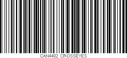 Código de barras (EAN, GTIN, SKU, ISBN): 'CAN4402/CROSSEYES'
