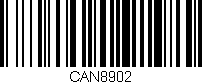 Código de barras (EAN, GTIN, SKU, ISBN): 'CAN8902'