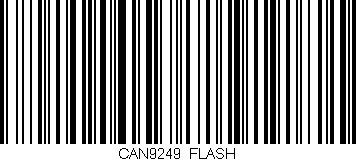 Código de barras (EAN, GTIN, SKU, ISBN): 'CAN9249/FLASH'