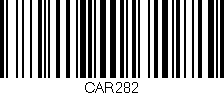 Código de barras (EAN, GTIN, SKU, ISBN): 'CAR282'