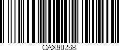 Código de barras (EAN, GTIN, SKU, ISBN): 'CAX90268'
