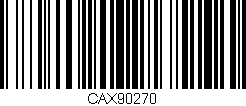 Código de barras (EAN, GTIN, SKU, ISBN): 'CAX90270'
