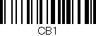 Código de barras (EAN, GTIN, SKU, ISBN): 'CB1'