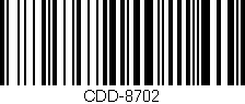 Código de barras (EAN, GTIN, SKU, ISBN): 'CDD-8702'