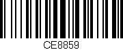 Código de barras (EAN, GTIN, SKU, ISBN): 'CE8859'