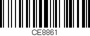 Código de barras (EAN, GTIN, SKU, ISBN): 'CE8861'