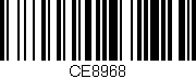Código de barras (EAN, GTIN, SKU, ISBN): 'CE8968'