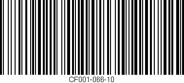 Código de barras (EAN, GTIN, SKU, ISBN): 'CF001-066-10'