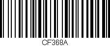 Código de barras (EAN, GTIN, SKU, ISBN): 'CF368A'
