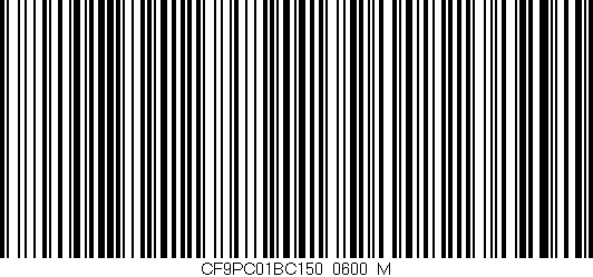 Código de barras (EAN, GTIN, SKU, ISBN): 'CF9PC01BC150/0600_M'