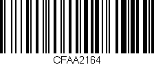 Código de barras (EAN, GTIN, SKU, ISBN): 'CFAA2164'