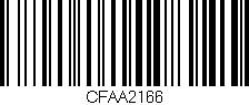 Código de barras (EAN, GTIN, SKU, ISBN): 'CFAA2166'