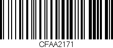 Código de barras (EAN, GTIN, SKU, ISBN): 'CFAA2171'