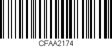 Código de barras (EAN, GTIN, SKU, ISBN): 'CFAA2174'