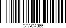 Código de barras (EAN, GTIN, SKU, ISBN): 'CFAC4966'