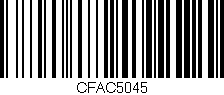 Código de barras (EAN, GTIN, SKU, ISBN): 'CFAC5045'