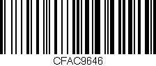 Código de barras (EAN, GTIN, SKU, ISBN): 'CFAC9646'