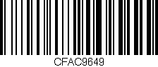 Código de barras (EAN, GTIN, SKU, ISBN): 'CFAC9649'