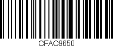Código de barras (EAN, GTIN, SKU, ISBN): 'CFAC9650'