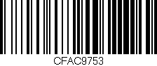 Código de barras (EAN, GTIN, SKU, ISBN): 'CFAC9753'