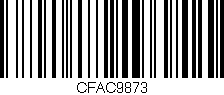 Código de barras (EAN, GTIN, SKU, ISBN): 'CFAC9873'