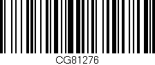 Código de barras (EAN, GTIN, SKU, ISBN): 'CG81276'