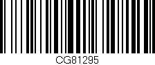 Código de barras (EAN, GTIN, SKU, ISBN): 'CG81295'