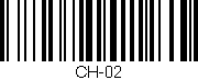 Código de barras (EAN, GTIN, SKU, ISBN): 'CH-02'