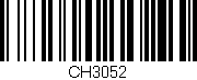 Código de barras (EAN, GTIN, SKU, ISBN): 'CH3052'