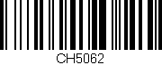 Código de barras (EAN, GTIN, SKU, ISBN): 'CH5062'
