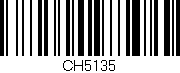 Código de barras (EAN, GTIN, SKU, ISBN): 'CH5135'