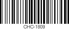 Código de barras (EAN, GTIN, SKU, ISBN): 'CHC-1809'