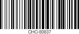 Código de barras (EAN, GTIN, SKU, ISBN): 'CHC-80837'