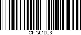 Código de barras (EAN, GTIN, SKU, ISBN): 'CHG010U6'