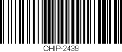 Código de barras (EAN, GTIN, SKU, ISBN): 'CHIP-2439'