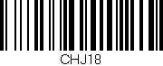 Código de barras (EAN, GTIN, SKU, ISBN): 'CHJ18'