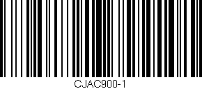 Código de barras (EAN, GTIN, SKU, ISBN): 'CJAC900-1'