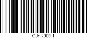 Código de barras (EAN, GTIN, SKU, ISBN): 'CJAK308-1'