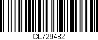 Código de barras (EAN, GTIN, SKU, ISBN): 'CL729482'