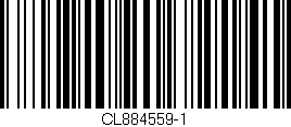Código de barras (EAN, GTIN, SKU, ISBN): 'CL884559-1'